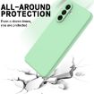 Samsung Galaxy A36 Green Silicone Dropproof Full Coverage Case - 5