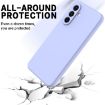 Samsung Galaxy A36 Purple Liquid Silicone Dropproof Case - 5