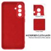 Samsung Galaxy A56 5G Red Liquid Silicone Dropproof Case - 6