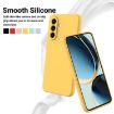 Samsung Galaxy A56 5G Yellow Silicone Dropproof Full Coverage Case - 3
