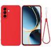 Samsung Galaxy A17 Red Silicone Dropproof Full Coverage Case - 1