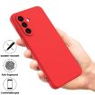 Samsung Galaxy A17 Red Silicone Dropproof Full Coverage Case - 2