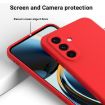 Samsung Galaxy A17 Red Silicone Dropproof Full Coverage Case - 4