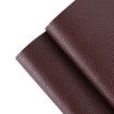 Dark Brown Self Adhesive Leather Patch for Sofa & Car Seat Repair - 1