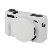 Canon PowerShot G7 X Mark II Silicone Case with Lens Cover, White - 2
