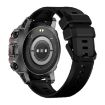 AK56 IP67 Smart Watch BT5.1 Voice Call Health Silicone Strap Black - 4