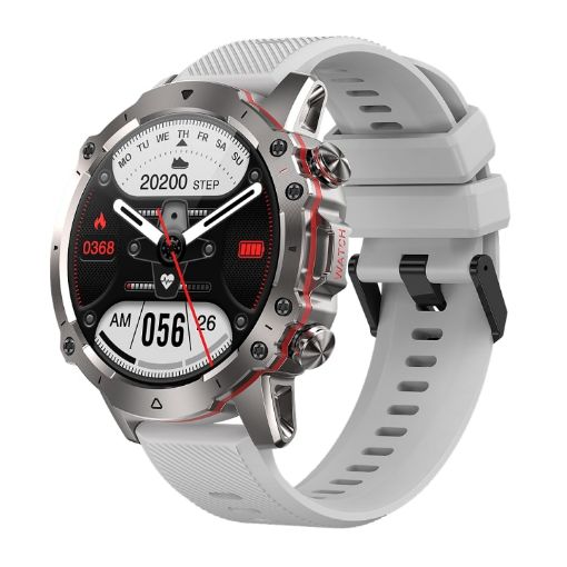 AK56 IP67 Smart Watch, BT5.1, 1.43" Voice Call & Health Monitoring - 1