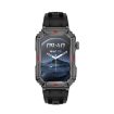 CF26 Smart Bracelet 1.57" Sleep Detect, Silicone Strap (Black) - 2