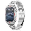CF26 1.57" BT5.2 Smart Bracelet with Sleep Detection, Steel Strap Silver - 1