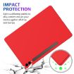 Samsung Galaxy Tab S9+ Red Liquid Silicone Shockproof Case - 2