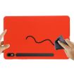 Samsung Galaxy Tab S10 FE/S10 Silicone Shockproof Case (Red) - 5