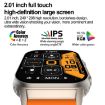 G41 Smart Bracelet, 2.01" IP67 Waterproof, Bluetooth Call, Black - 6