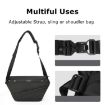 Cwatcun D92 Large Black Outdoor Camera Crossbody Sling Bag - 3