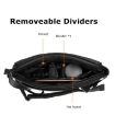 Cwatcun D92 Large Black Outdoor Camera Crossbody Sling Bag - 4
