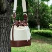 Cwatcun D100 Waterproof Canvas Camera Bag, 22x12x31cm (Beige) - 1