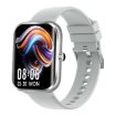 AK58 Silver Smart Watch, 1.96" Screen, Health & 100+ Sports Modes - 1