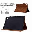 Samsung Galaxy Tab A7 10.4 2020 TPU Leather Case (Brown) - 6