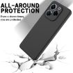 Infinix Note 40X 5G Black Silicone Dropproof Full Coverage Case - 5