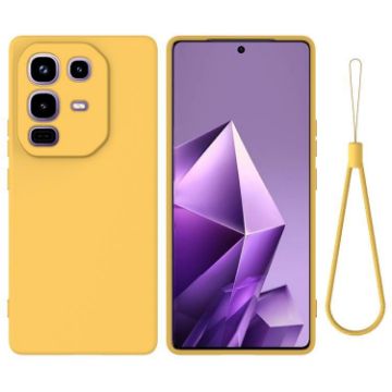 Infinix Note 50s Yellow Silicone Dropproof Full Coverage Case - 1