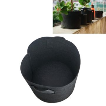 3 Gallon Fabric Grow Bag with Handles - Thickened Non-Woven Aeration Pot - 1