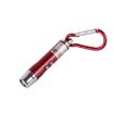 Portable Mini LED Flashlight Laser Light Keychain, 2 PCS, Red - 3