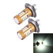 H7 15W 1300LM 6500K 28 SMD LEDs Car Fog Lights, DC 12V, White - 1