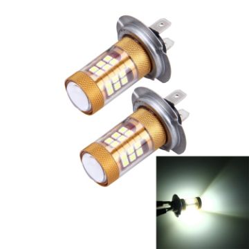 H7 15W 1300LM 6500K 28 SMD LEDs Car Fog Lights, DC 12V, White - 1