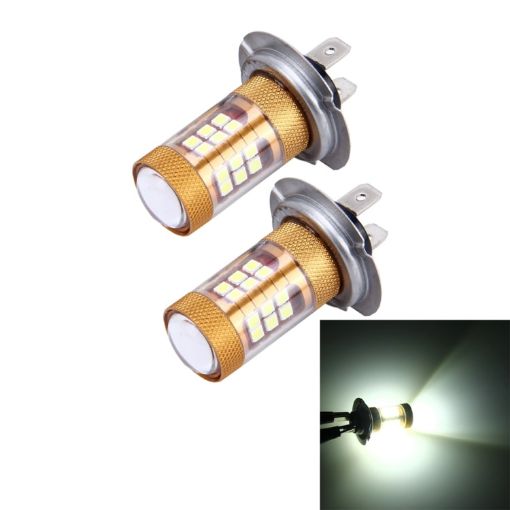 H7 15W 1300LM 6500K 28 SMD LEDs Car Fog Lights, DC 12V, White - 1