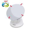 Car Auto 360 Adjustable Rear Baby Safety Mirror, 85mm (White) - 2
