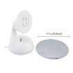 Car Auto 360 Adjustable Rear Baby Safety Mirror, 85mm (White) - 5