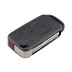 Mercedes-Benz 2 Button Car Key Case with Foldable Blade Replacement - 3