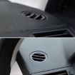 Mercedes C Class W204 Brown Right Dashboard Circular Air Outlet - 5