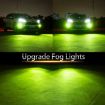PX15D DC12V 7.8W Lime Green Car LED Fog Light Pair - 6
