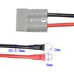 1m 50A SMH Anderson Plug to O Shape Terminal Booster Cable - 4