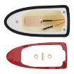 Silver Universal Shark Fin Car Antenna Aerial Radio Signal - 6