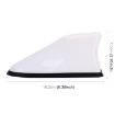 Universal White Shark Fin Car Antenna Aerial Radio Signal - 3