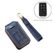 Brown Hallmo Leather Key Case for Volvo 6-Button Key - 3