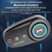 K10 Bluetooth Helmet Headset - Black with Hidden Microphone - 2