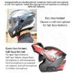 K10 Bluetooth Helmet Headset with Carbon Fiber Hidden Mic - 3