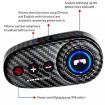 K10 Bluetooth Helmet Headset with Carbon Fiber Hidden Mic - 4
