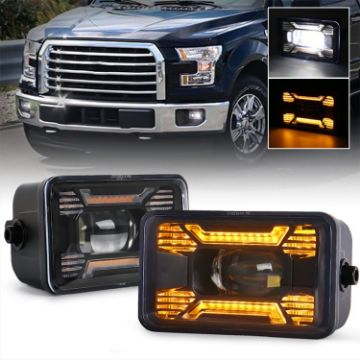 1 Pair Front Fog Lamp for US Version Ford F150 2015-2016 - 1