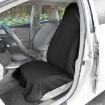 Universal Anti-Skid Waterproof Car Seat Cover - Black - 6