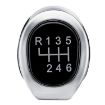 BMW Matte Silver 6-Speed Gear Shift Lever Knob - 4