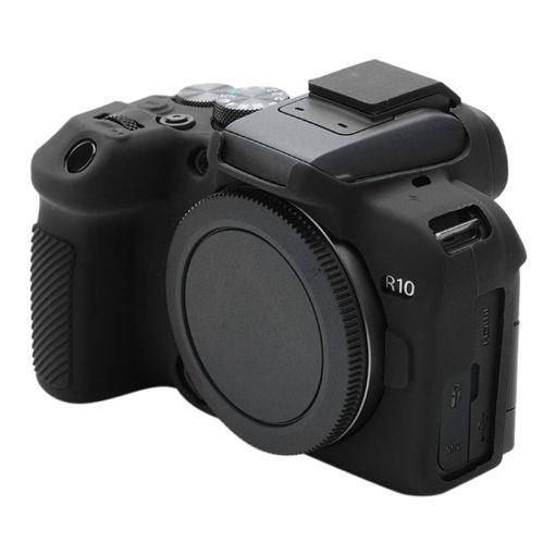 Canon EOS R10 Black Soft Silicone Protective Case - 1