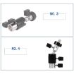 D Type Flash Light Stand Umbrella Bracket, Max Load 2kg - 6