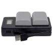 LP-E6 Battery & LCD Charger for Canon SLR Digital Cameras - 1