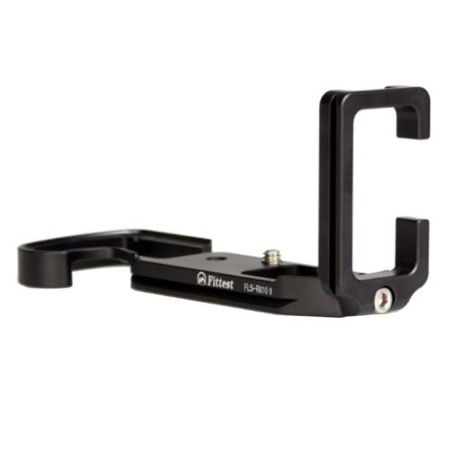 FITTEST FLS-RX10 II Quick Release L Plate for Sony RX10M2 (Black) - 1