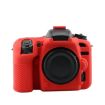 Red Soft Silicone Protective Case for Nikon D7500 - 2