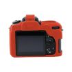 Red Soft Silicone Protective Case for Nikon D7500 - 3