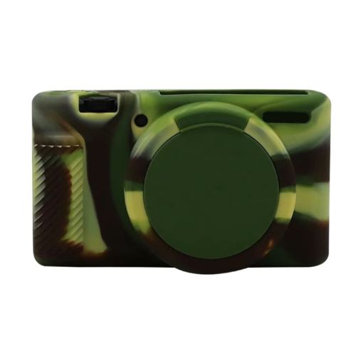 Camouflage Silicone Case for Sony ZV-1 - Protective Cover - 1
